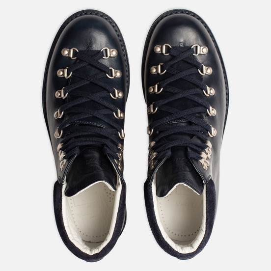 Мужские ботинки Fracap M129 Scarponcini Suede Navy/Gloxy White