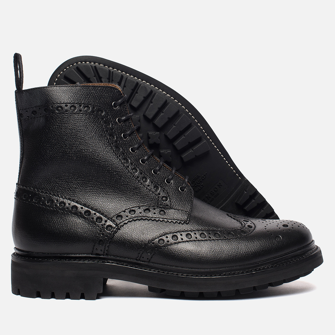 Grenson Мужские ботинки Fred Alpine Grain Calf Leather