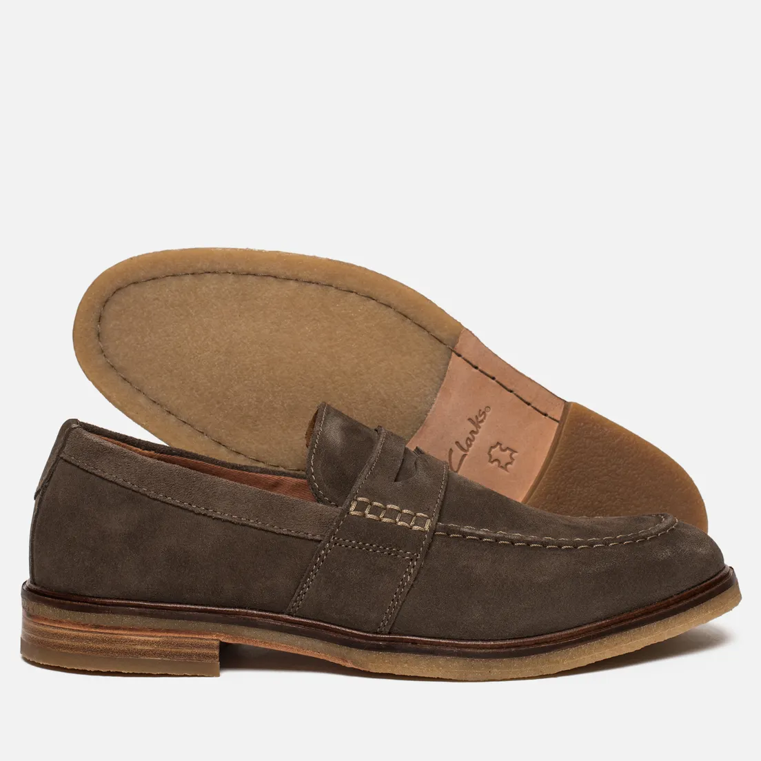 Clarks Originals Мужские ботинки лоферы Clarkdale Flow Suede