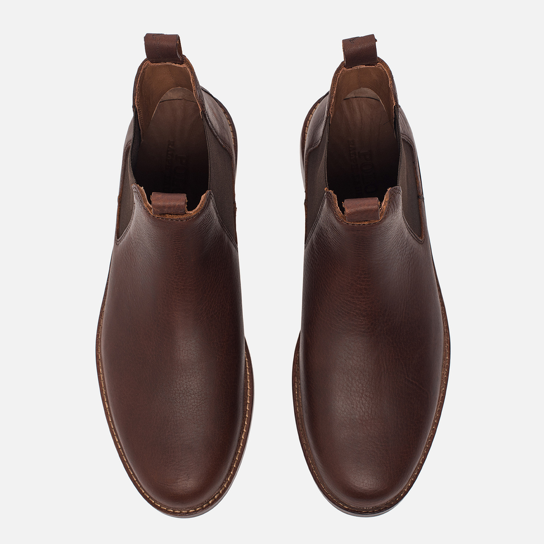 Polo Ralph Lauren Мужские ботинки Normanton Leather Chelsea Deep Saddle