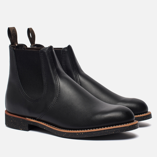 Мужские ботинки Red Wing Shoes 8200 Сhelsea Rancher Leather Black Star