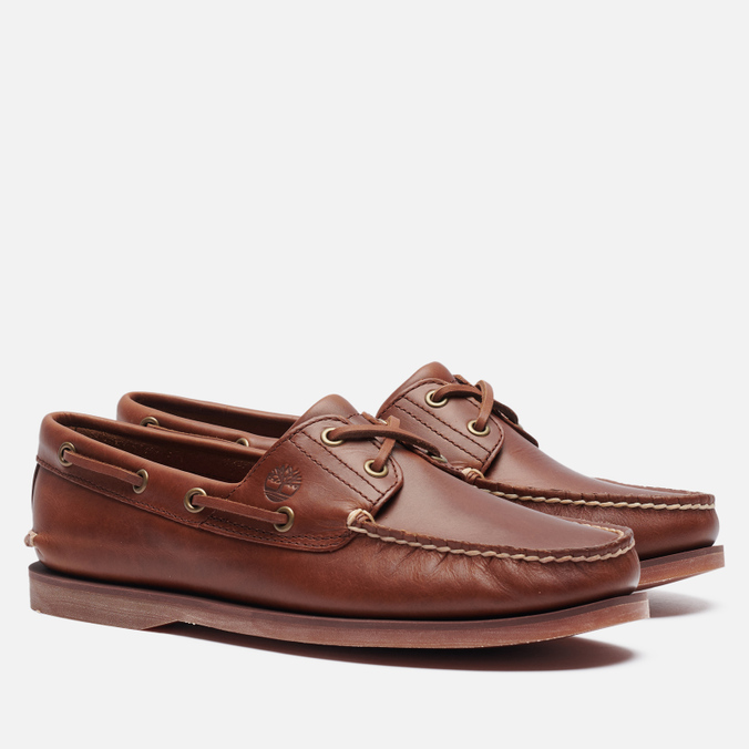 Мужские ботинки Timberland, цвет коричневый, размер 45.5 TB0A232X-F74 2-Eye Classic - фото 1