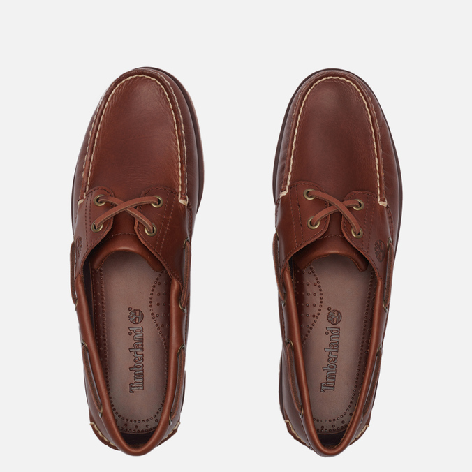 Мужские ботинки Timberland, цвет коричневый, размер 45.5 TB0A232X-F74 2-Eye Classic - фото 2