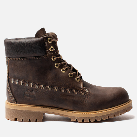 Мужские ботинки Timberland 6 Inch Premium Waterproof Dark Brown
