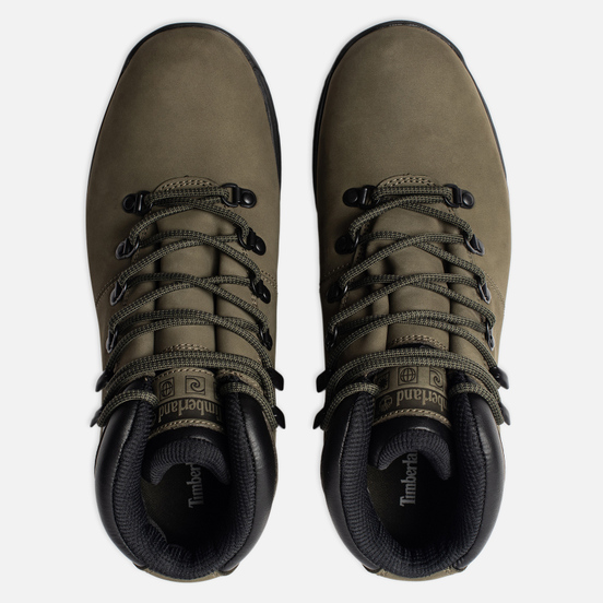 Мужские ботинки Timberland World Hiker Mid Dark Green