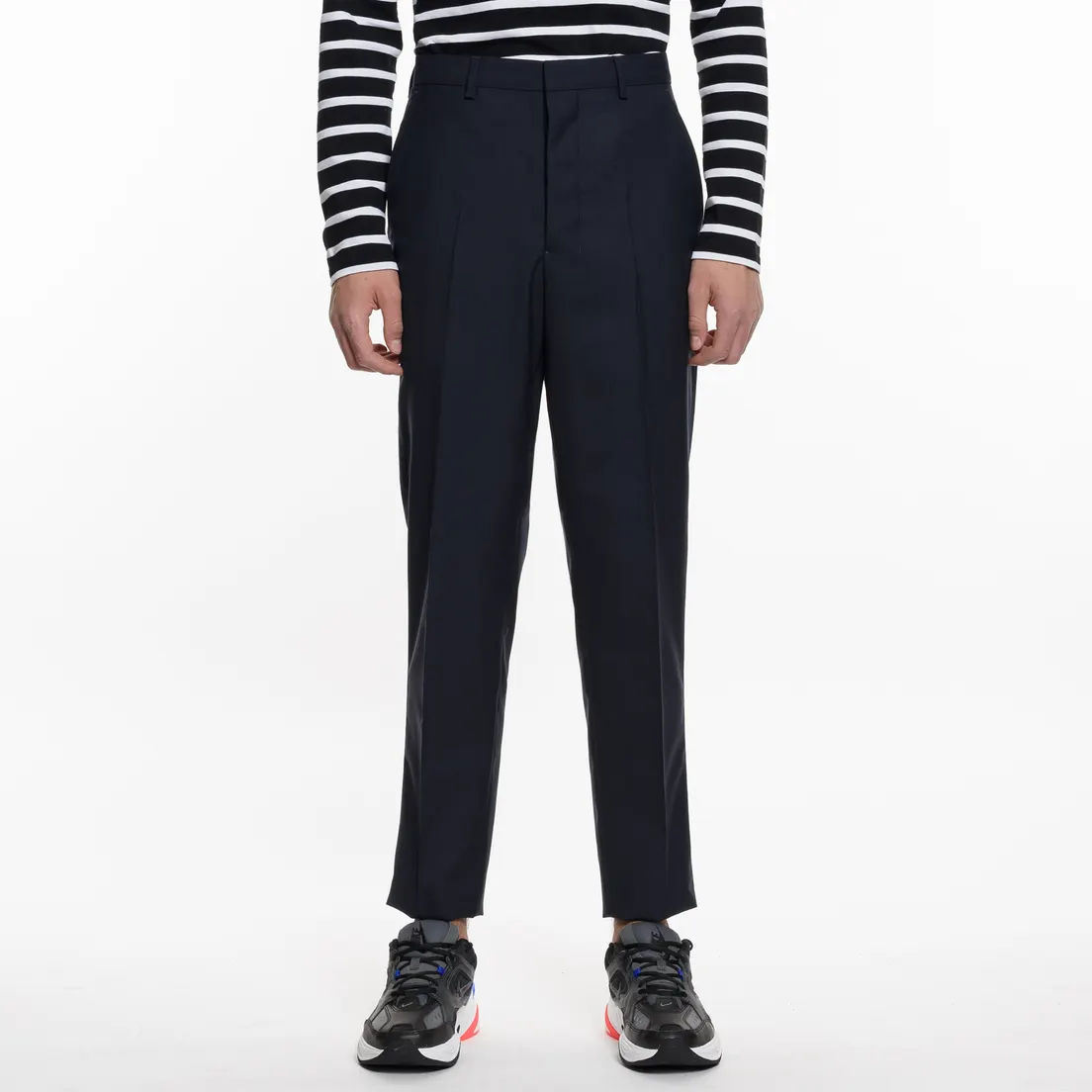 AMI Мужские брюки Carrot Fit Wool