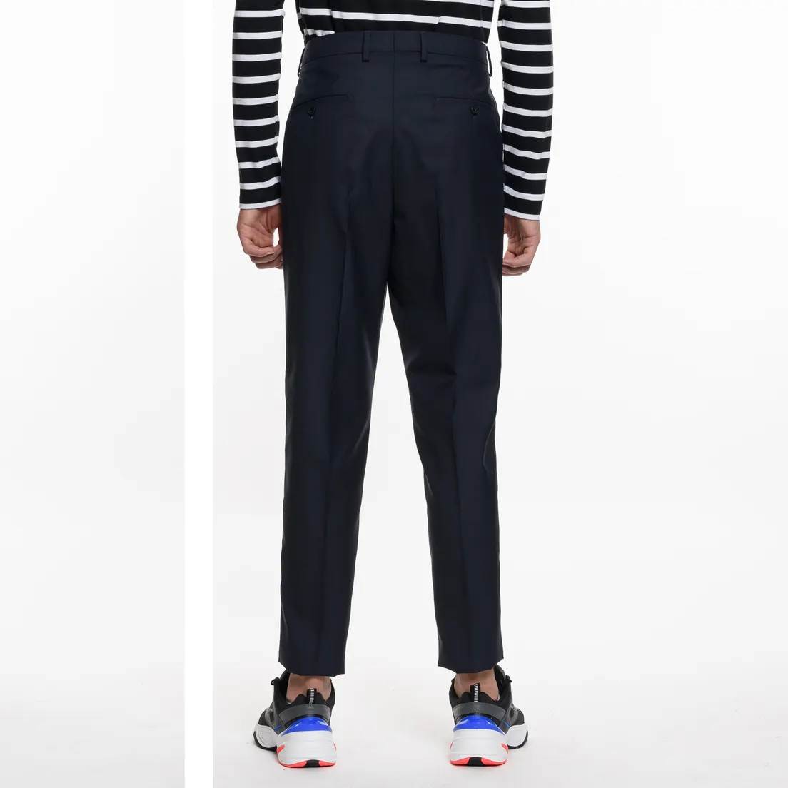 AMI Мужские брюки Carrot Fit Wool