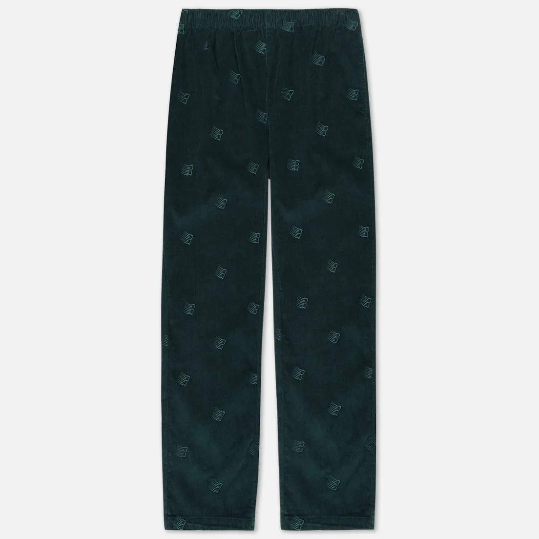 Bronze 56K Мужские брюки All Over Embroidered Corduroy
