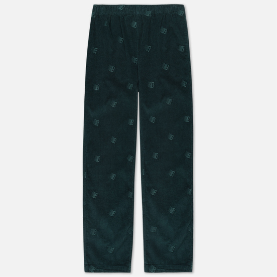 Мужские брюки Bronze 56K All Over Embroidered Corduroy Dark Teal