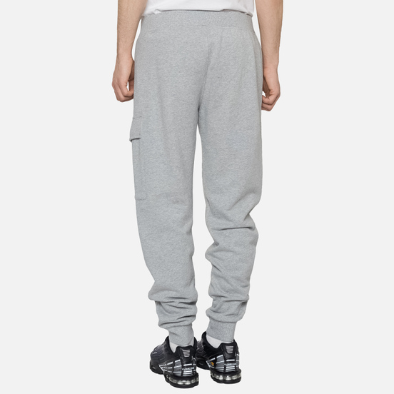 Мужские брюки C.P. Company Diagonal Fleece Lens Pocket Grey Melange
