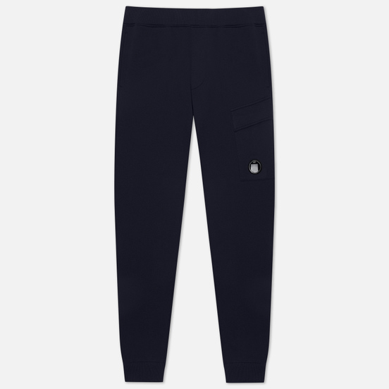 Мужские брюки C.P. Company Diagonal Fleece Lens Pocket Total Eclipse