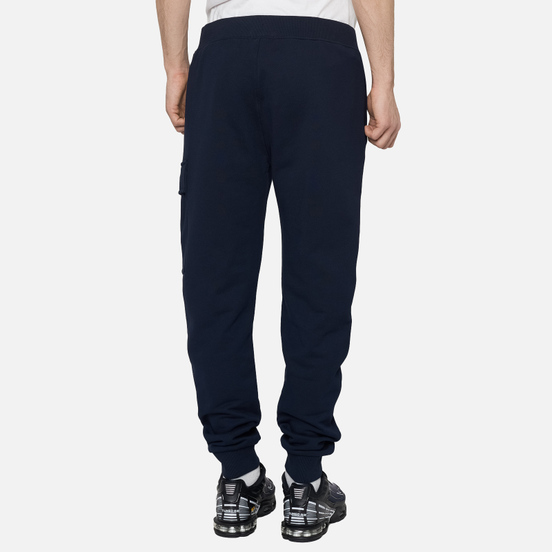 Мужские брюки C.P. Company Diagonal Fleece Lens Pocket Total Eclipse