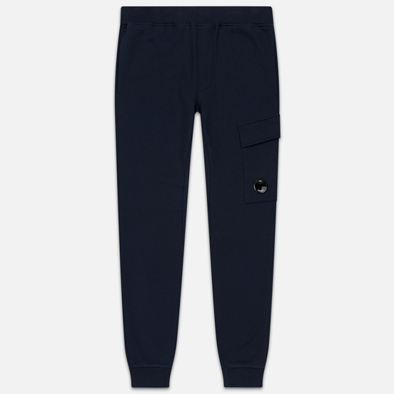 Мужские брюки C.P. Company Diagonal Raised Fleece Lens Total Eclipse