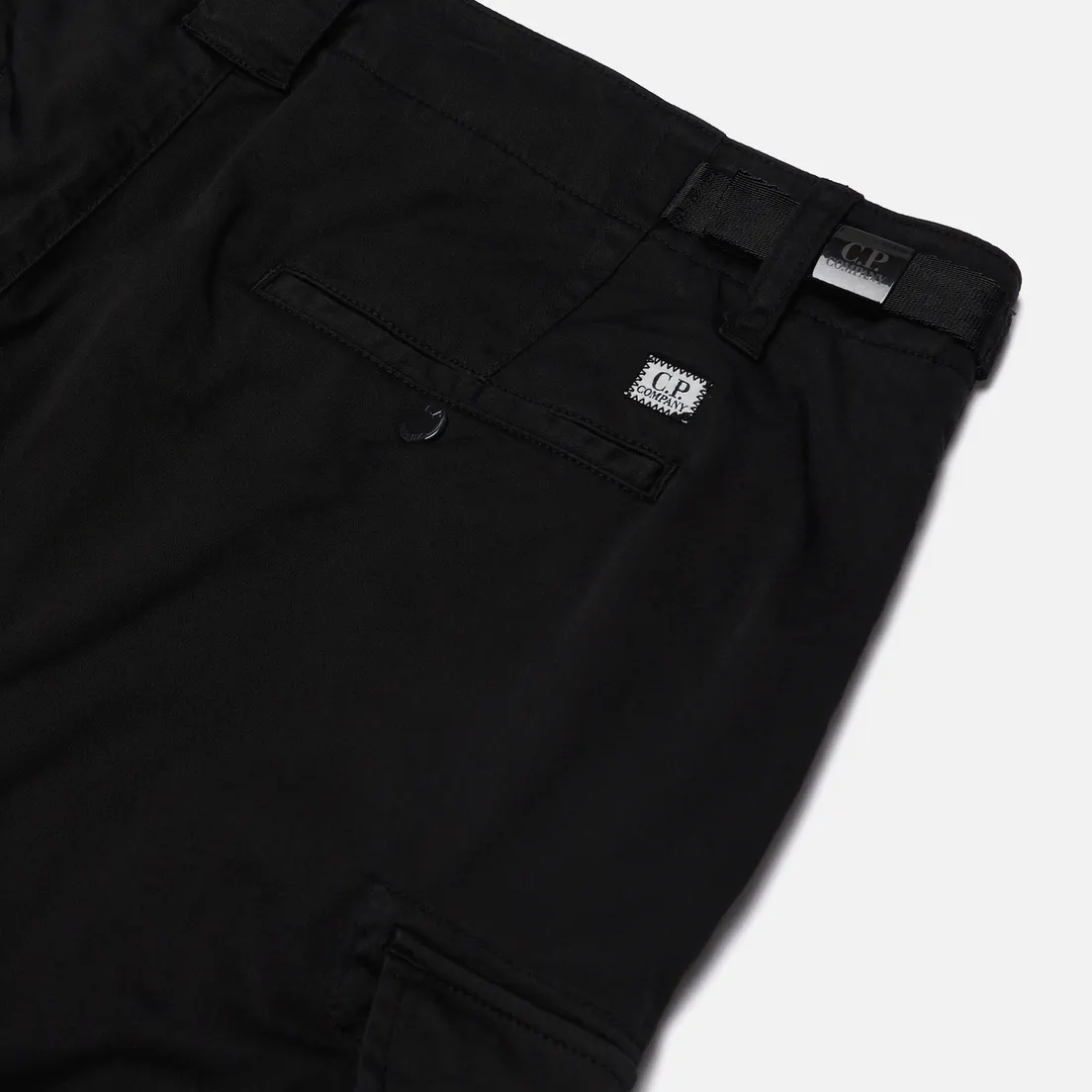 C.P. Company Мужские брюки Garment Dyed Stretch Sateen Lens Pocket
