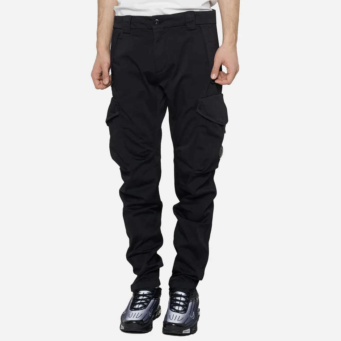 C.P. Company Мужские брюки Garment Dyed Stretch Sateen Tactical