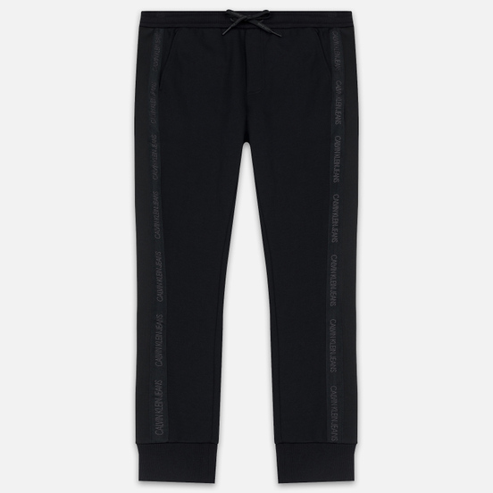 Мужские брюки Calvin Klein Jeans Slim Side Logo Black