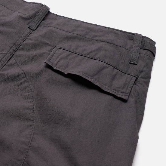 Мужские брюки Carhartt WIP Aviation Columbia Ripstop 6.5 Oz Blacksmith Rinsed