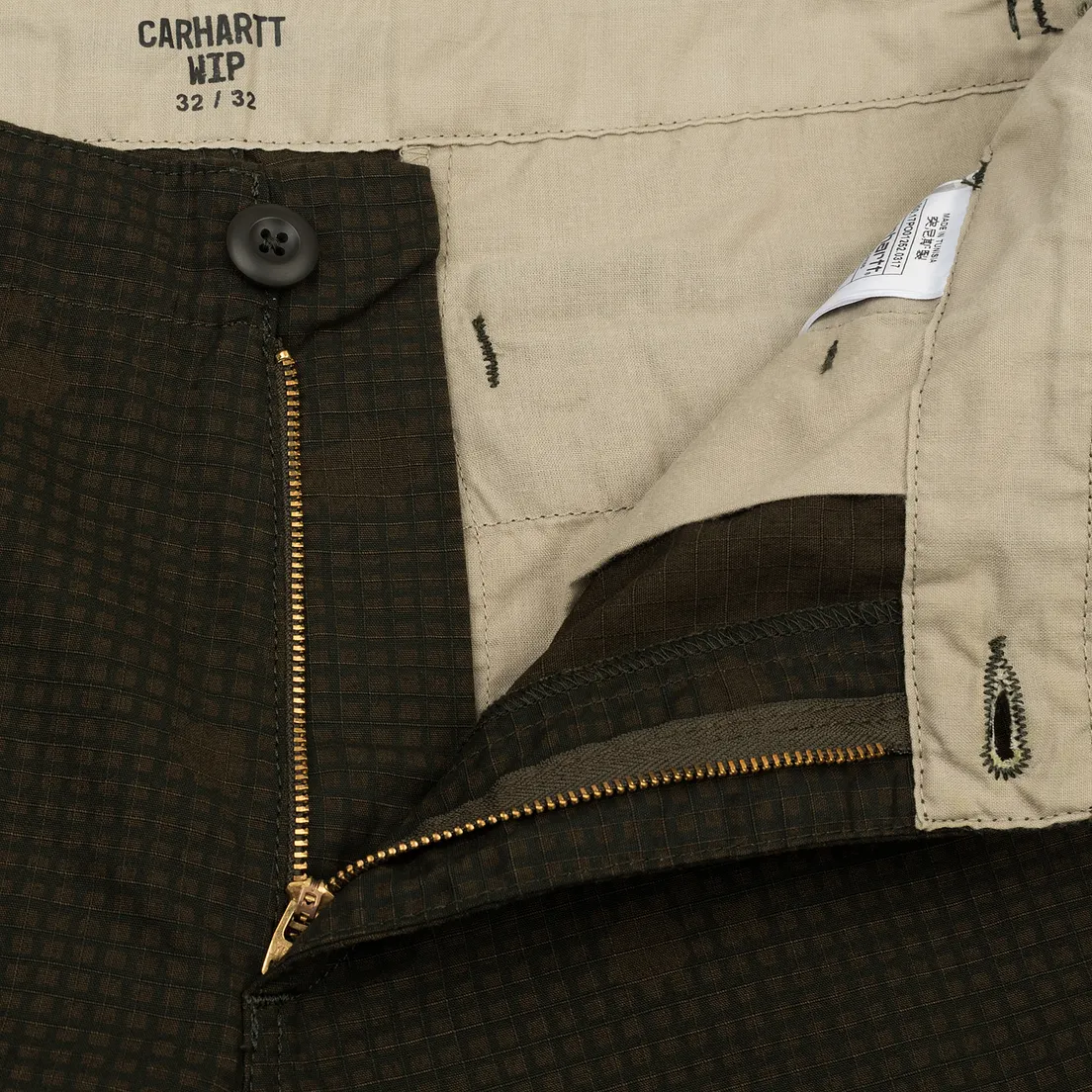 Carhartt WIP Мужские брюки Aviation Columbia Ripstop 6.5 Oz