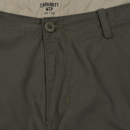 Мужские брюки Carhartt WIP Aviation Columbia Ripstop 6.5 Oz Moor Rinsed