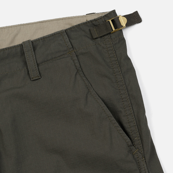 Мужские брюки Carhartt WIP Aviation Columbia Ripstop 6.5 Oz Moor Rinsed