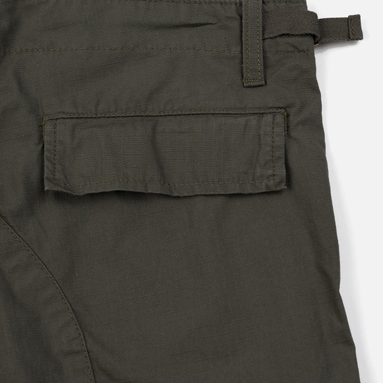 Мужские брюки Carhartt WIP Aviation Columbia Ripstop 6.5 Oz Moor Rinsed