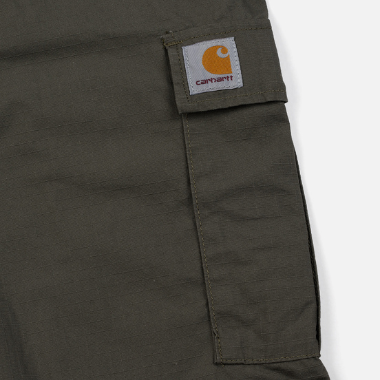 Мужские брюки Carhartt WIP Aviation Columbia Ripstop 6.5 Oz Moor Rinsed