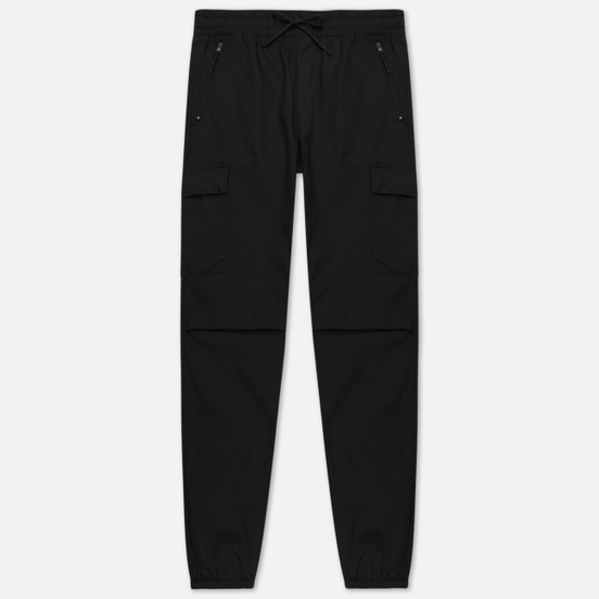 Мужские брюки Carhartt WIP Cargo Jogger Ripstop 6.5 Oz Black Rinsed