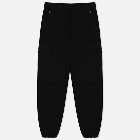 Мужские брюки Carhartt WIP Cargo Jogger Ripstop 6.5 Oz Black Rinsed