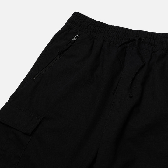 Мужские брюки Carhartt WIP Cargo Jogger Ripstop 6.5 Oz Black Rinsed