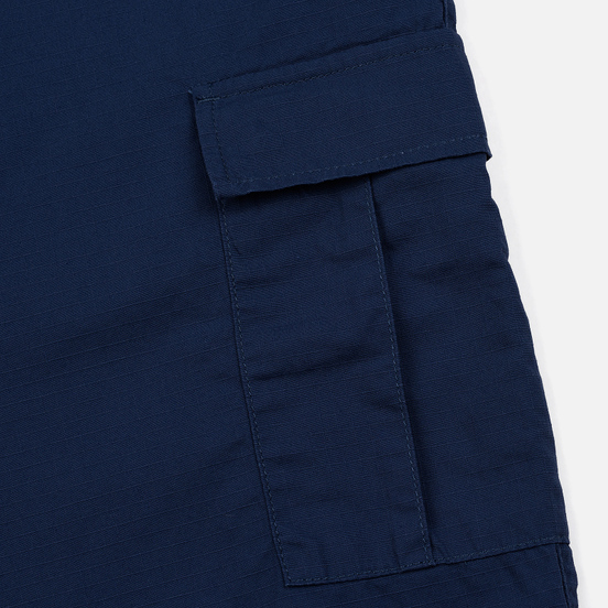 Мужские брюки Carhartt WIP Cargo Jogger Ripstop 6.5 Oz Blue Rinsed