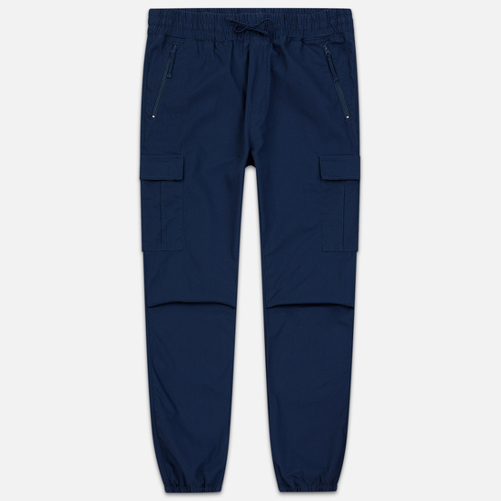 Мужские брюки Carhartt WIP Cargo Jogger Ripstop 6.5 Oz Blue Rinsed