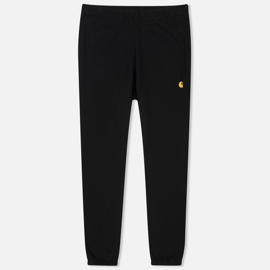 Мужские брюки Carhartt WIP Chase 13 Oz Black/Gold
