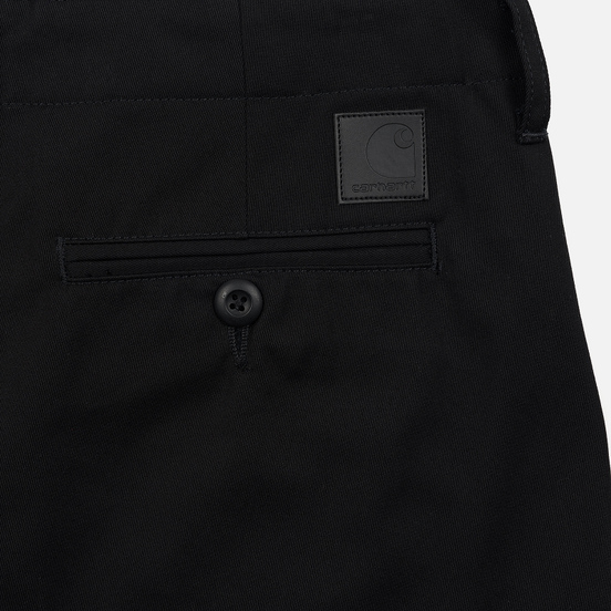 Мужские брюки Carhartt WIP Club 9 Oz Black Rigid