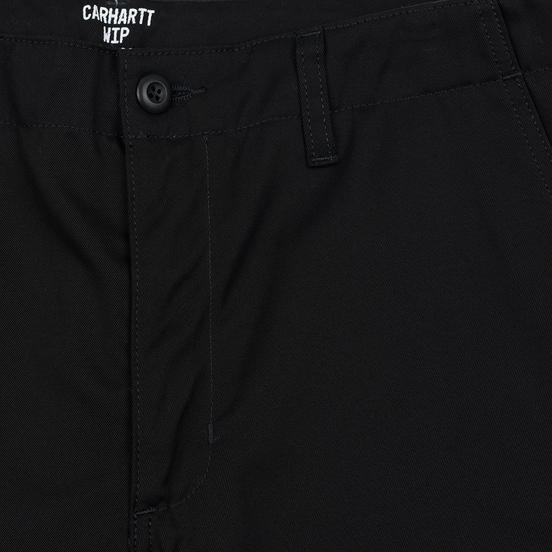 Мужские брюки Carhartt WIP Club 9 Oz Black Rigid