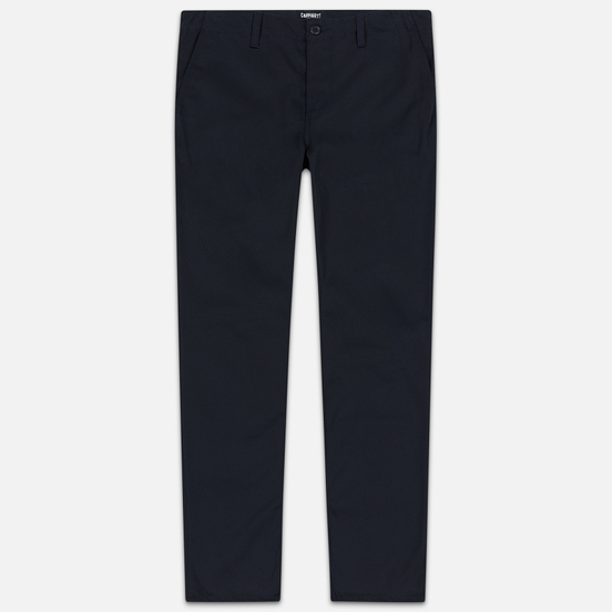 Мужские брюки Carhartt WIP Club 9 Oz Dark Navy Rigid