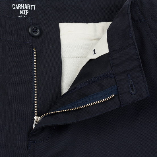 Мужские брюки Carhartt WIP Club 9 Oz Dark Navy Rigid
