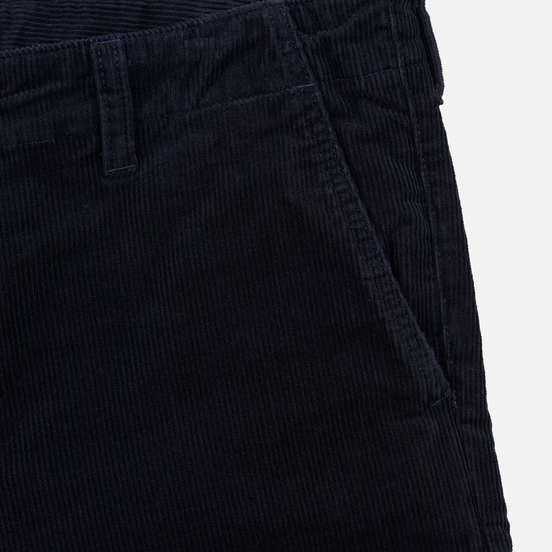 Мужские брюки Carhartt WIP Club Wales 9.4 Oz Dark Navy Rinsed