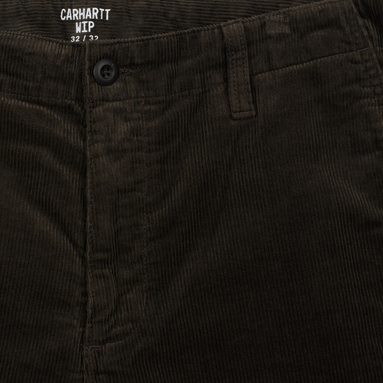 Мужские брюки Carhartt WIP Club Wales 9.4 Oz Tobacco Rinsed