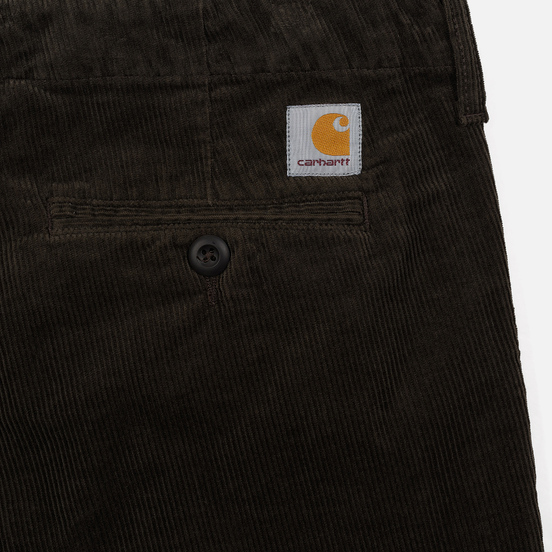Мужские брюки Carhartt WIP Club Wales 9.4 Oz Tobacco Rinsed
