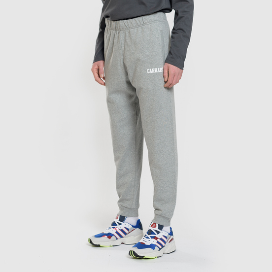 Мужские брюки Carhartt WIP College 9.4 Oz Grey Heather/White