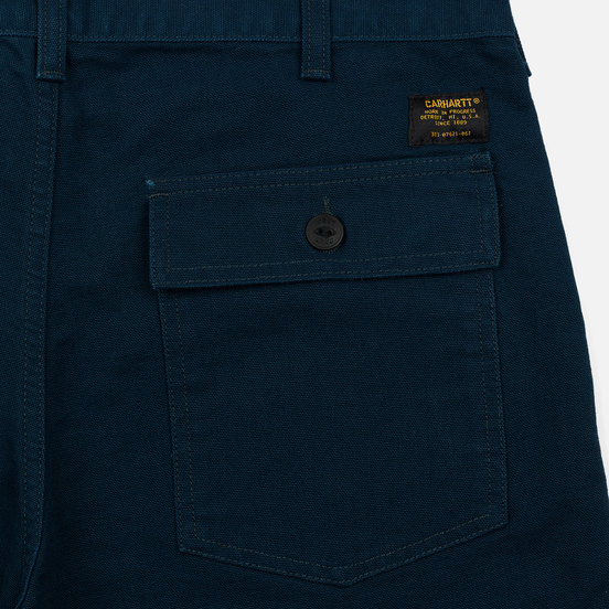 Мужские брюки Carhartt WIP Fatigue 12 Oz Duck Blue Rinsed