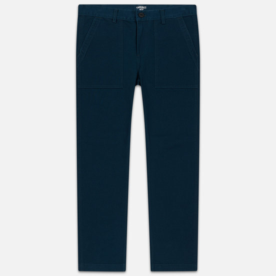 Мужские брюки Carhartt WIP Fatigue 12 Oz Duck Blue Rinsed