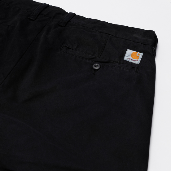 Мужские брюки Carhartt WIP Johnson Twill 8.4 Oz Black