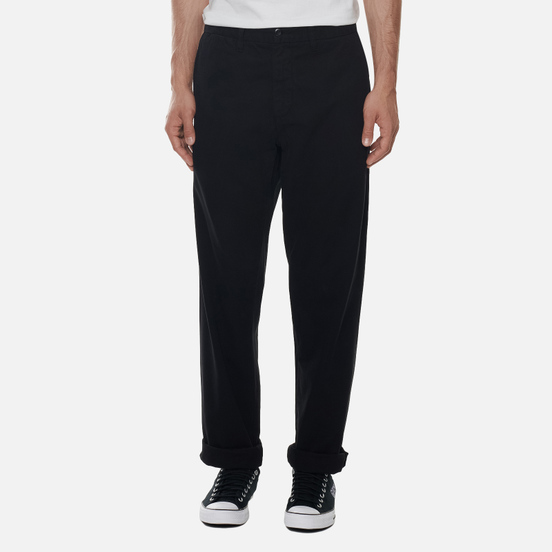 Мужские брюки Carhartt WIP Johnson Twill 8.4 Oz Black