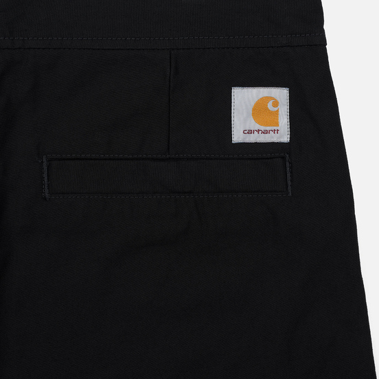 Мужские брюки Carhartt WIP Marshall Jogger 9 Oz Black Rinsed
