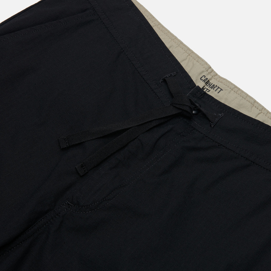 Мужские брюки Carhartt WIP Marshall Jogger 6.5 Oz Black Rinsed