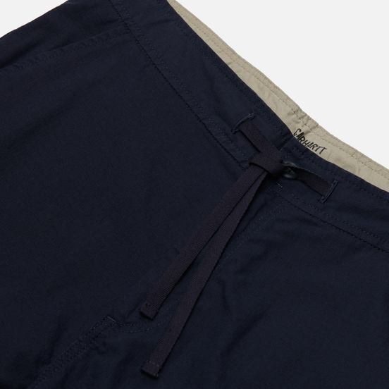Мужские брюки Carhartt WIP Marshall Jogger 6.5 Oz Dark Navy Rinsed