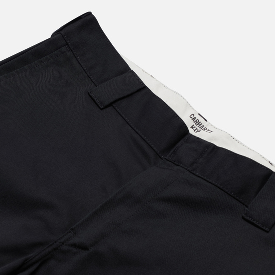 Мужские брюки Carhartt WIP Master 8.8 Oz Black Rinsed