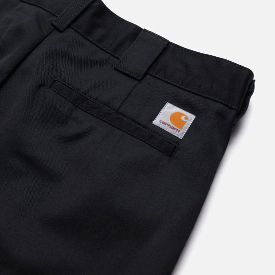 Мужские брюки Carhartt WIP Master 8.8 Oz Black Rinsed