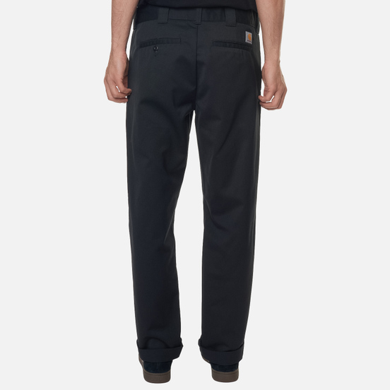 Мужские брюки Carhartt WIP Master 8.8 Oz Black Rinsed